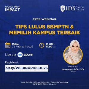 webinar tips lulus sbmptn