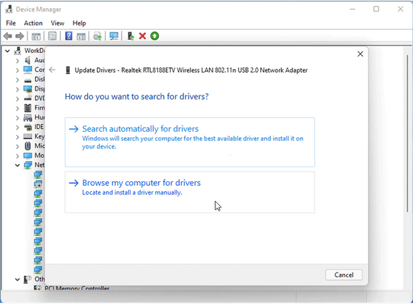 Search-automatically-for-drivers