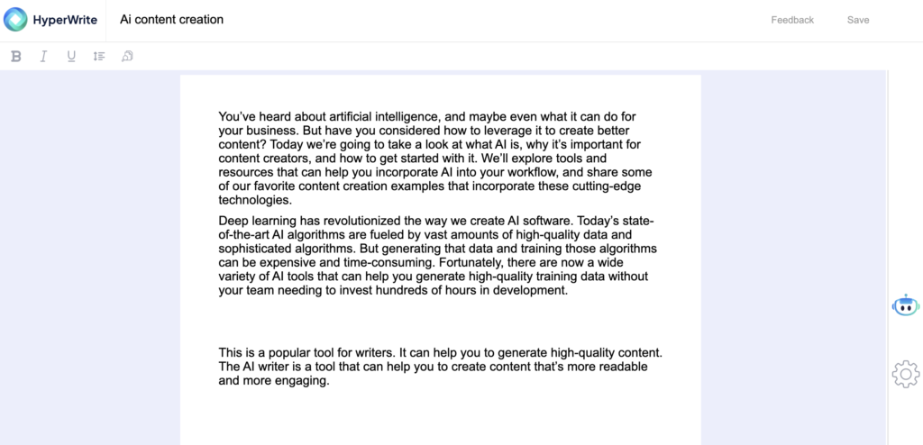 AI Writer