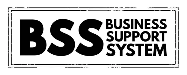 Business Support System (BSS)