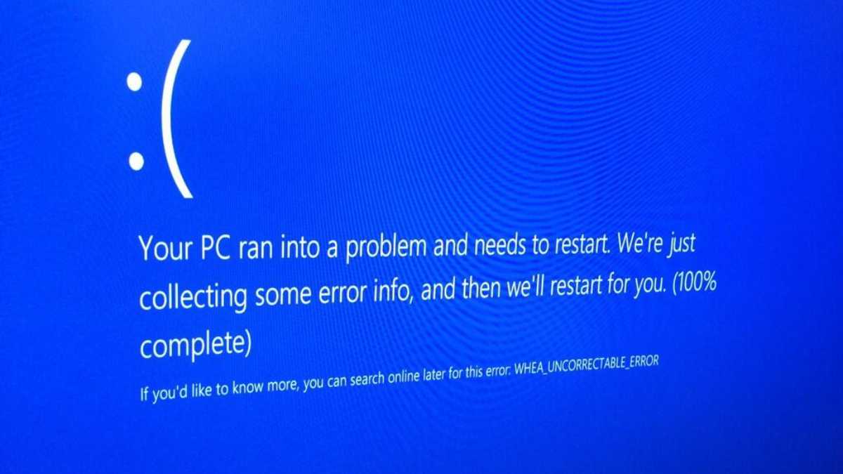 WHEA Uncorrectable Error