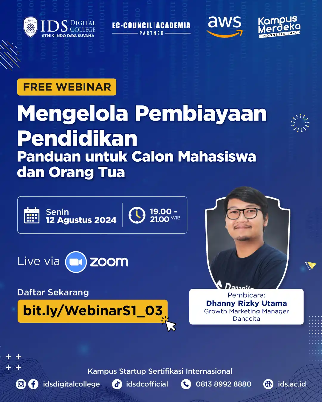 webinar pengelolaan biaya pendidikan