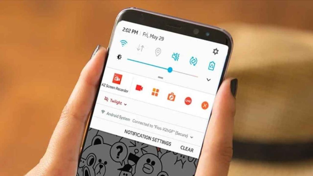 screen recording android