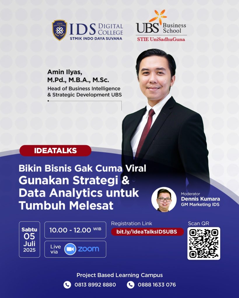 Webinar Kolaborasi IDS dan UBS Business School - Amin Ilyas - Juli 2025 Webinar Kolaborasi IDS dan UBS Business School - Amin Ilyas - Juli 2025